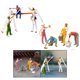 thumbnail image 1 of Figuras en miniatura Hugo 2 personajes de pintor en miniatura 1/64 accesorio de decoración, 1 of 10