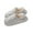 Gray, variant on Wensltd Men's Fleece Lined Slippers Winter Closed Toe House Shoes Indoor Outdoor Cozy Warm Comfortable Fuzzy Slipper for Men
