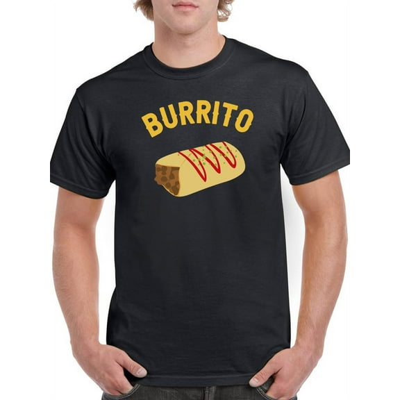 Burrito T-Shirt Men -GoatDeals Designs, Male 3X-Large