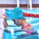 thumbnail image 2 of 2 uds gorros de natación gorros de natación gorros de natación de tela gorros de natación plisados ​​de tela elástica para mujeres y hombres, 2 of 4