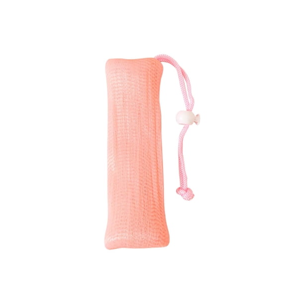En Bolsa de Plástico de Baño de Jabón de Almacenamiento de Ducha con Red de Espuma Espesada Que Puede Colgar Red de Espuma de Almacenamiento de Jabón de Nylon Natural Y Bolsa de Espuma de Limpieza
