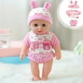 thumbnail image 6 of Reborn Doll for Toddlers Girl 30cm Xiafu Doll Clothes Rabbit Frog Simulation Doll Toy Gift Educational Play House Dolls for 1-3 Year Old Baby Girls, 6 of 6