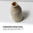 thumbnail image 3 of Rustic Wooden Flower Vase Farmhouse Flower Arranging Vase Dinning Table Vase, 3 of 8