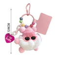 thumbnail image 3 of Plush Keychain under $5! Yannianjz Plush Keychain Toy, Cute Animal Keychain for Backpack Purse, Soft Stuffed Key Ring for Kids Adults, Mini Plushie Keychain for Gift Giving, 3 of 7
