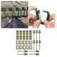 thumbnail image 3 of 30 mosquetones para camping, llaveros, hebillas de viaje para mochilas. Lodo, 3 of 8