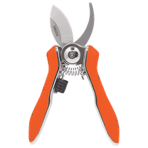Zenport H358S Micro Trimmer Bypass Shear, 6-Inch, 1.5 Inch Stainless Steel Blades, Orange - 3 Pack