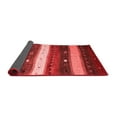 thumbnail image 2 of Ahgly Company Indoor Round Abstract Red Contemporary Area Rugs, 8' Round, 2 of 4