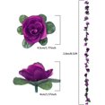 thumbnail image 3 of Flores Plantas Púrpura Jormftte WMZL-1962-3, 3 of 7