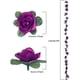 thumbnail image 3 of Paquete de 5 41 pies falso rosa vid flor planta flor artificial colgante rosa hiedra hogar Hotel oficina boda fiesta jardín artesanía Art Deco rosa Ormromra WMZL-1962-3, 3 of 4