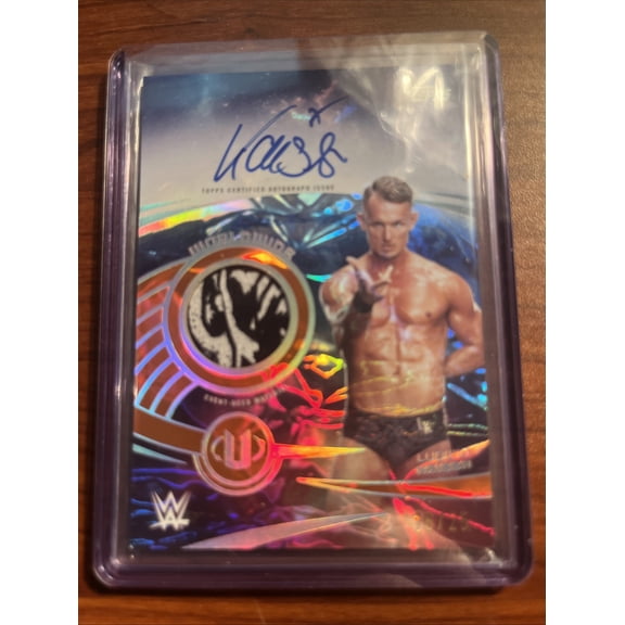 2025 Topps WWE Ludwig Kaiser #WRA-LKA Patch Topps United States WWE Autographed Wrestling Trading Card