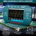 thumbnail image 3 of Osciloscopio digital portátil HANMATEK HO11, ancho de banda de 10 MHz, 3 of 8