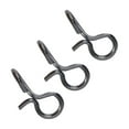 thumbnail image 1 of 50PCS Fly Fishing Snap, Stainless Steel Quick Change Lure Snaps No Knot Snap Connector for Jigs Lures Clips Swivels Tackle, 1 of 7