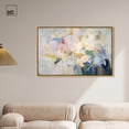 thumbnail image 3 of Perfect Situation Canvas Pastel Abstract Art by Art Remedy, Gold Frame, 45" x 30", 3 of 7