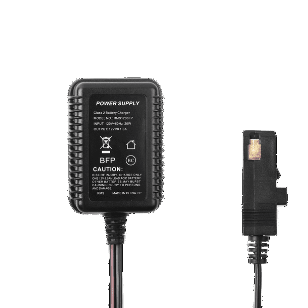 12 Volt Charger for PowerWheels Dune Racer Jeep Wrangler Grey Kids
