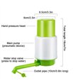 thumbnail image 3 of Water Dispenser Pump | Manual Water Bottle Pump, Fits Standard Gallon Jugs, Easy Portable Press, For Home, Office, Camping, Parties, 3 of 8
