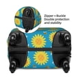 thumbnail image 4 of Lsque Bee Sunflower Printed Luggage Cover, Travel Luggage Protector,Scratch and Dirt Resistant, Fits 18-32 Inch Luggage - Small, 4 of 9