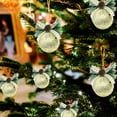 thumbnail image 4 of Liquidación de Ropa de Mujer Adornos Navideños Colgante para Árbol de Navidad Xihbxyly Bolsa de Regalo de Tela con Forma de Bola, 4 of 6