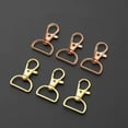 thumbnail image 4 of 10pcs Bag Accessories Handbags Clasps Handle Alloy Metal Lobster Clasp Swivel Clips Snap Hooks for Key Rings, 4 of 11