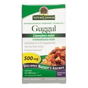 Nature's Answer Guggul 500mg Capsules, 60 Ct