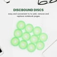 60 Pcs 24mm Plastic Book Binding Discs, Discbound Expansion Discs ...