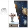 thumbnail image 2 of Educational Curtains Realistic Illustration of Solar System Sun Planets Orbit Astronomy Outer Space Rod Pocket Curtain Bedroom Living Room Window Drapes 2 Panel Set 84x84in, 2 of 6