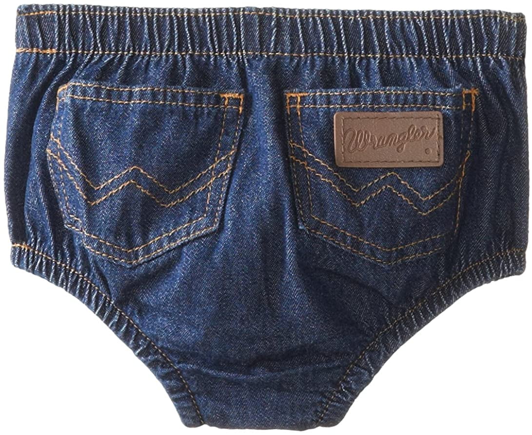 Wrangler Baby Diaper Cover - Kids Boys Jeans - 11Mwipw
