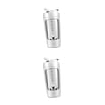 thumbnail image 3 of Matsuzay 650ml Electric Protein Shaker Bottle Mixer USB Cups Rechargeable for Fitness Blanco 2piezas, 3 of 6