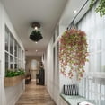 thumbnail image 3 of 3PCS Artificial Hanging Vine, Sweet Potato Leaves Plastic Plants Greenery Faux Ivy Fake Plant UV Resistant, 3 of 5
