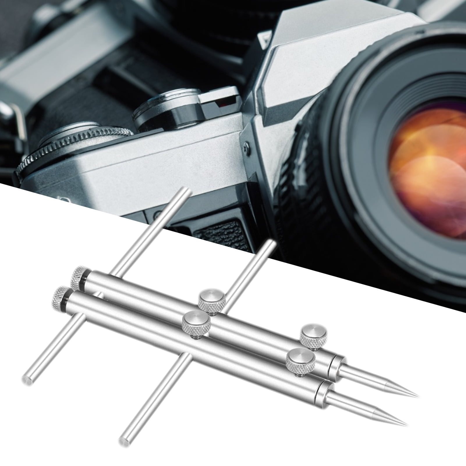 Lens Wrench Adjustable Jaw Opening Extended Head Stainless Steel Anti