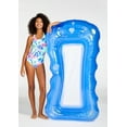 thumbnail image 2 of Justice Mesh Lounger Pool Float -  with its comfortable, supportive design and integrated handles, you can enjoy the water for hours. Blue, Ages 6+, Unisex, 2 of 6