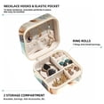 thumbnail image 2 of Horse Travel Portable Square Jewelry Organizer with Ring, Earring, Necklace, and Bracelet Storage - Suitable for Girls and Women, 2 of 6
