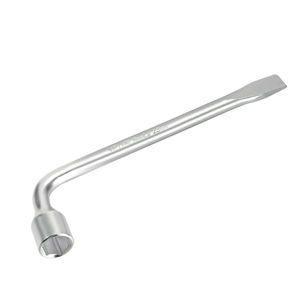 Llave de vaso para gato, herramienta de reparación de socket de extremo ranurado hexagonal tipo L de 23mm