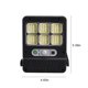 thumbnail image 3 of Luz solar al aire libre, sensor deportivo luz solar ip65 impermeable, 3 modos, con control remoto, seguridad de la pared, 3 of 7