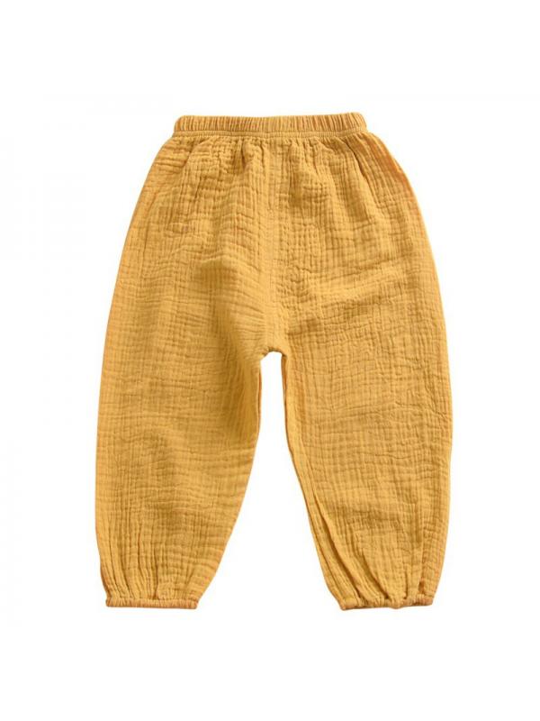 baby cotton trousers
