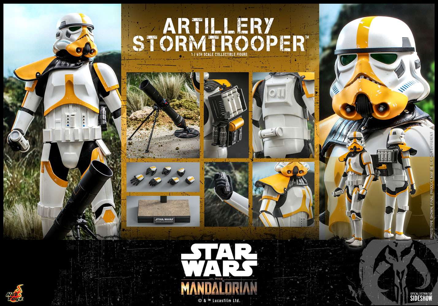 Sideshow Collectibles Artillery Stormtrooper (1/6 Scale) (Hot Toys) New