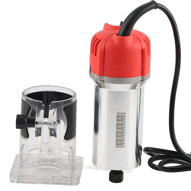 Wood Router Tool 30000R/MIN Woodworking Palm Router Laminate Trimmer Tool For Wood Trimming US Plug