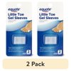 (2 pack) Equate Little Toe Gel Sleeves, 2 Count