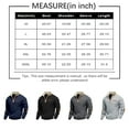 thumbnail image 3 of Men's Half Zip Stand Up Collar Warm Outdoor Sports and Leisure Hoodie for Casual Wear and Activities,Gray,L, 3 of 7