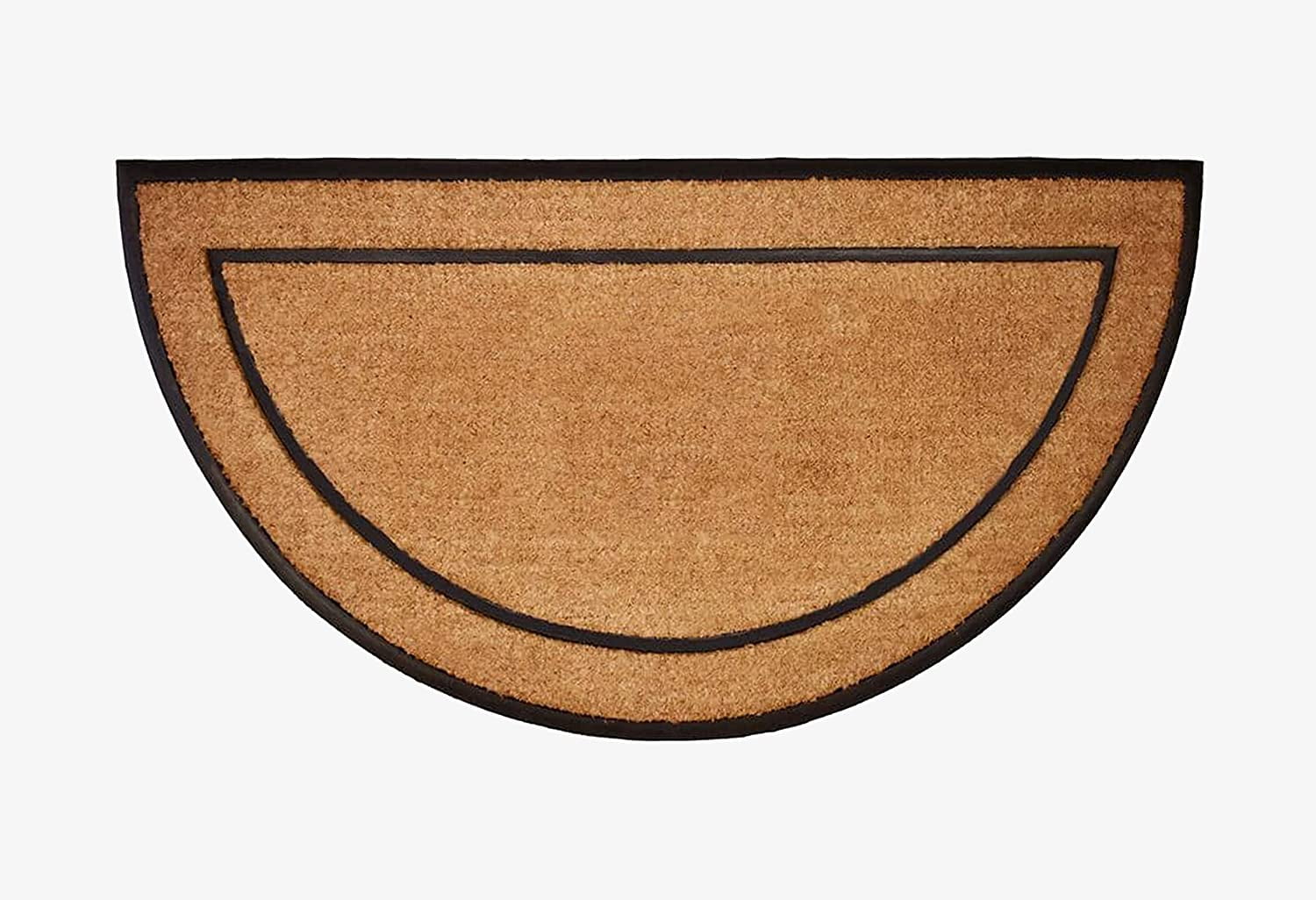 A1HC Natural Coir & Rubber Large Door Mat, 30”x60”, Thick Durable Mats