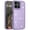 Purple, variant on XPM for Motorola Edge 2025 Phone Case, Bling Diamond Metallic, Full Sparkle Chrome Edged Hybrid Protective Shockproof Cover for Motorola Edge (2025) (Black)
