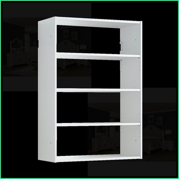 Closet Systems | Devi Modular Wall-Mounted Wood Closet System - White | White | Wood