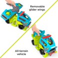 thumbnail image 2 of Piloto Landon Liftoff y QRV Fisher-Price Rescue Heroes GFW31 para Aventuras de Rescate más Emocionantes Fisher-Price GFW31, 2 of 2
