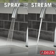 thumbnail image 5 of Delta 9976T-CZ-PR-DST Stryke 1.8 GPM Pull-Down Bar/Prep Faucet - Lumicoat Champagne Bronze, 5 of 7