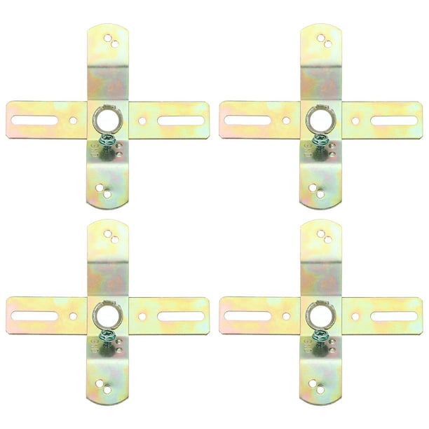 Uxcell Light Crossbar, Carbon Steel Cross Shaped Mounting Bracket