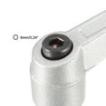 thumbnail image 5 of Uxcell M10 x 35mm Metric Adjustable Clamping Lever Handle with Stud Silver Tone 2 Pack, 5 of 6