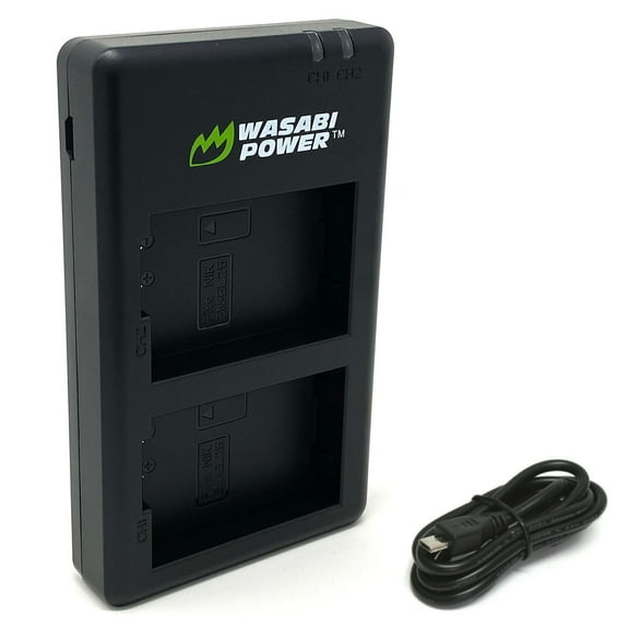 Wasabi Power Micro USB Dual Battery Charger for Nikon EN-EL25