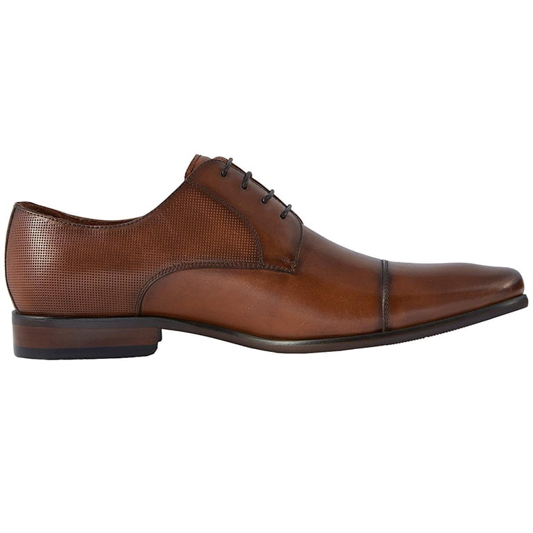 Florsheim Mens Shoes Postino Cap Toe Oxford Cognac leather  display picture 2