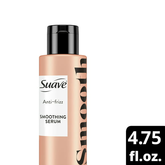Suave Smoothing Hair Serum Simply Styled Anti Frizz Serum, For 24 Hour Hair Frizz Control, 4.75 oz