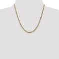 thumbnail image 4 of 14K Yellow Gold Figaro Chain Styles Necklace 4 mm Flat 20 inch, 4 of 4