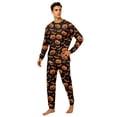 thumbnail image 2 of 2026 Matching Family Halloween Pajamas Set, Fall Sleepwear, Ghost & Pumpkin Printed Holiday Sleepwear, Soft Loungewear PJs Outfit, 2 of 5